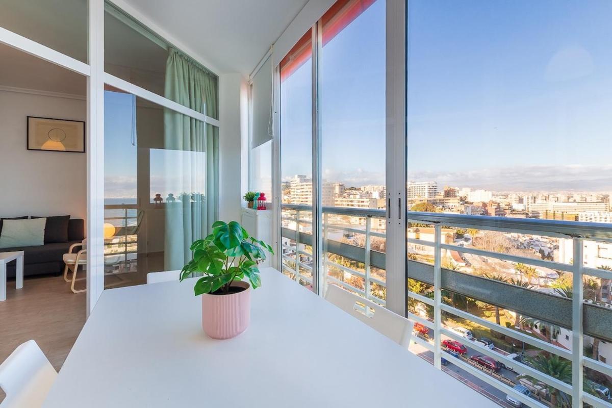 Apartament ¡Magnificas Vistas Al Mar! Piscina Y Wifi Gratis Torremolinos Zewnętrze zdjęcie