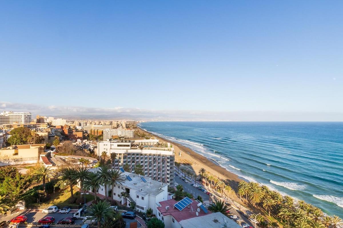 Apartament ¡Magnificas Vistas Al Mar! Piscina Y Wifi Gratis Torremolinos Zewnętrze zdjęcie