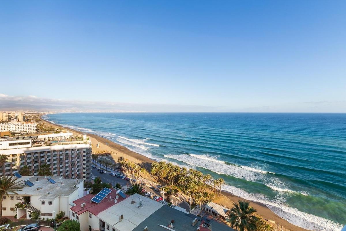 Apartament ¡Magnificas Vistas Al Mar! Piscina Y Wifi Gratis Torremolinos Zewnętrze zdjęcie