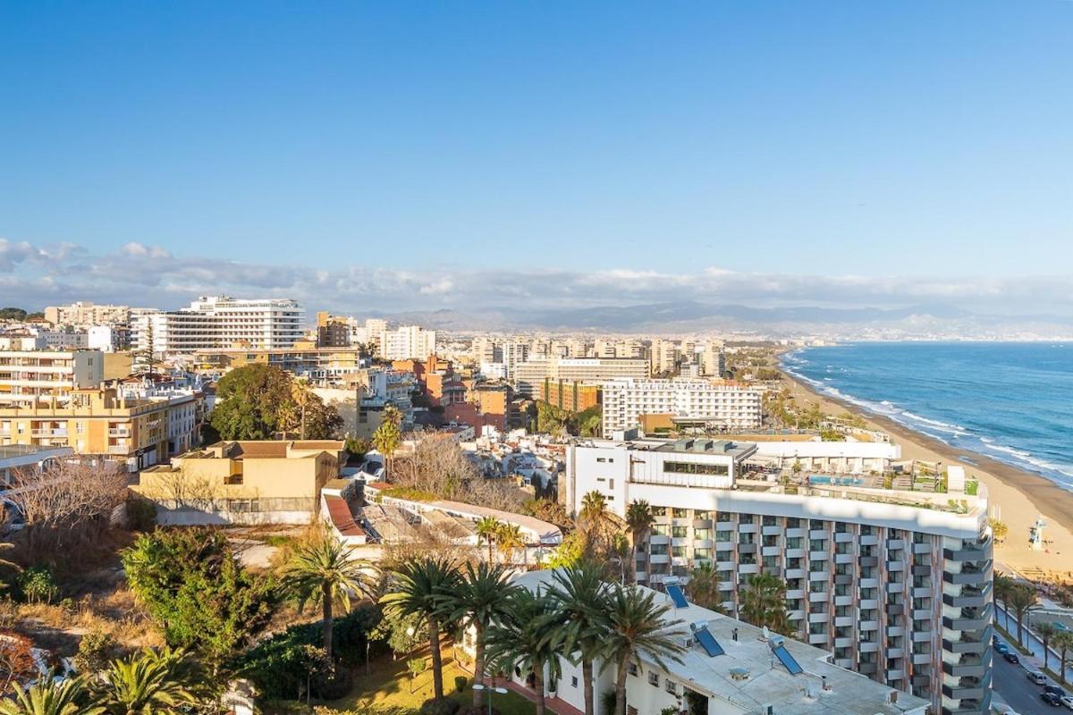 Apartament ¡Magnificas Vistas Al Mar! Piscina Y Wifi Gratis Torremolinos Zewnętrze zdjęcie